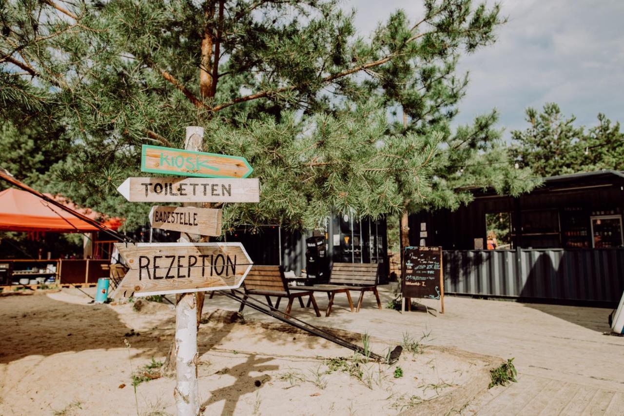 Raus Und Gut Glamping Am Graebendorfer See Drebkau Экстерьер фото