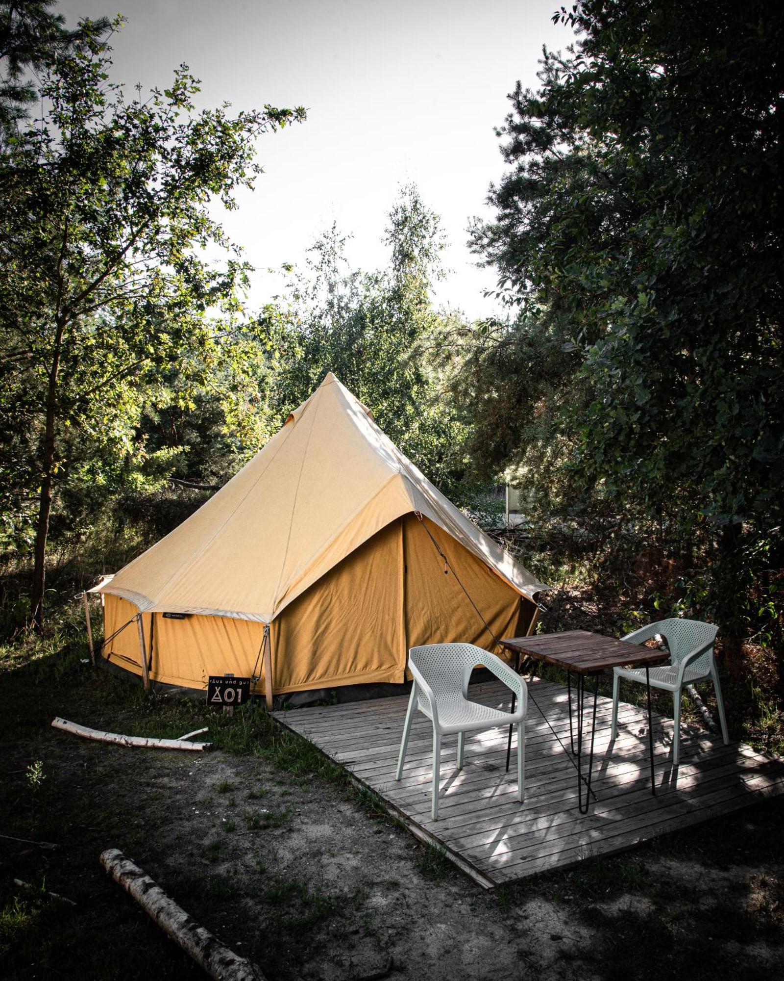 Raus Und Gut Glamping Am Graebendorfer See Drebkau Экстерьер фото