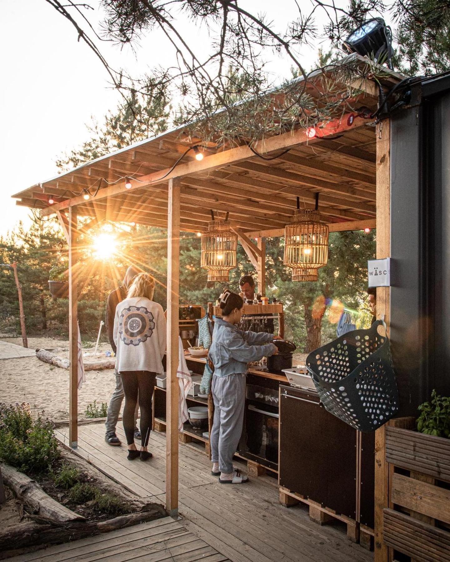 Raus Und Gut Glamping Am Graebendorfer See Drebkau Экстерьер фото
