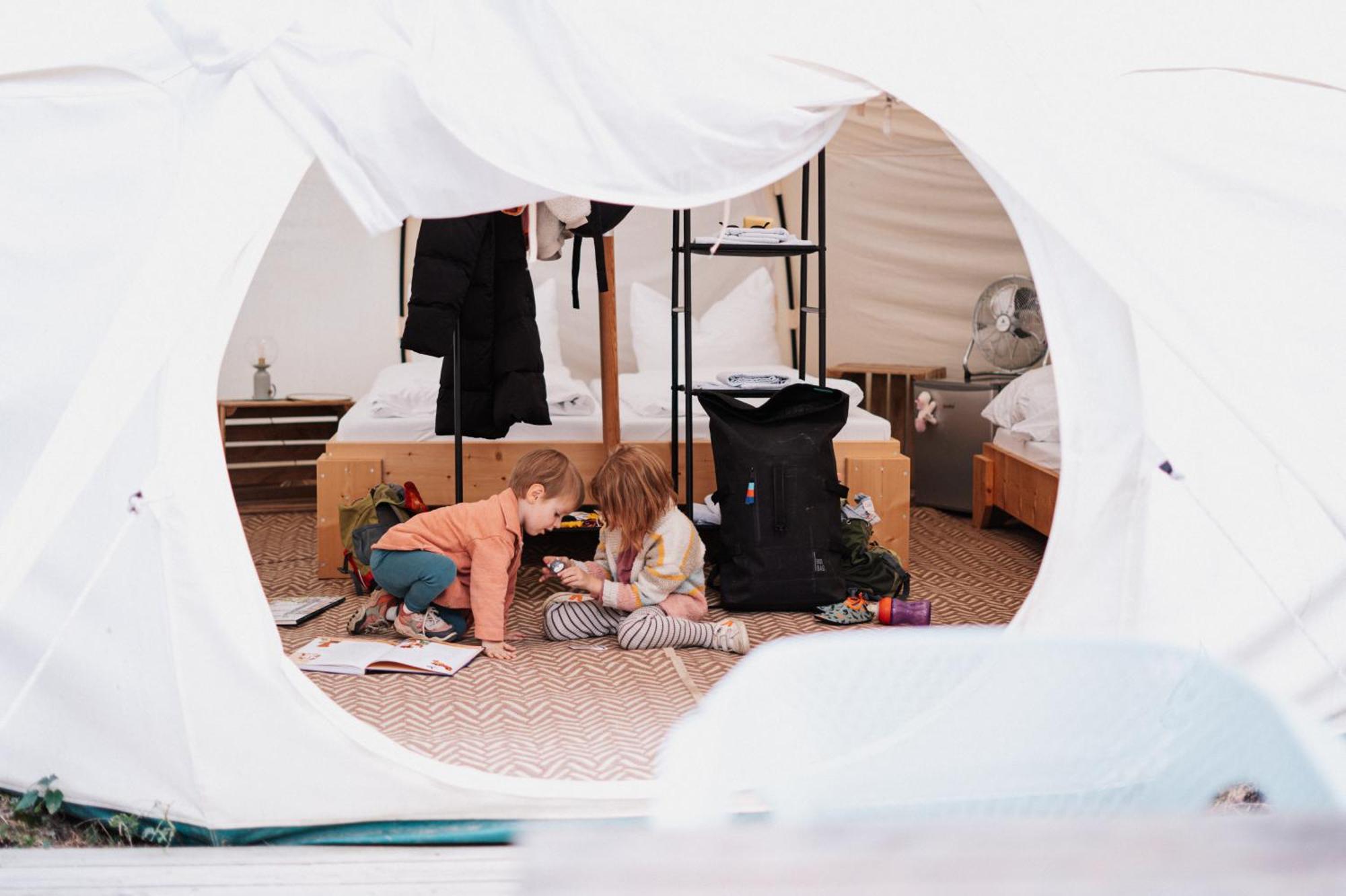 Raus Und Gut Glamping Am Graebendorfer See Drebkau Экстерьер фото