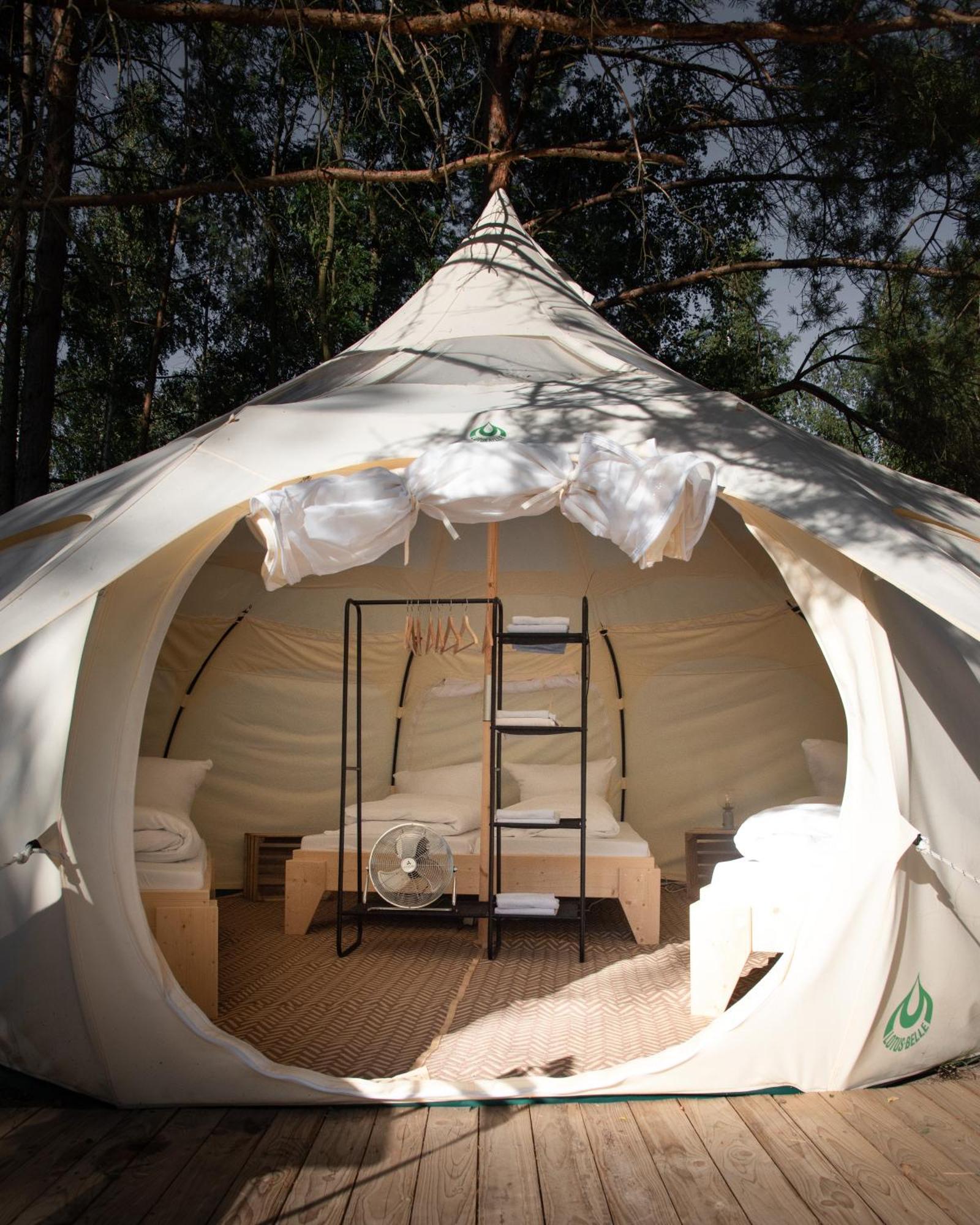 Raus Und Gut Glamping Am Graebendorfer See Drebkau Экстерьер фото