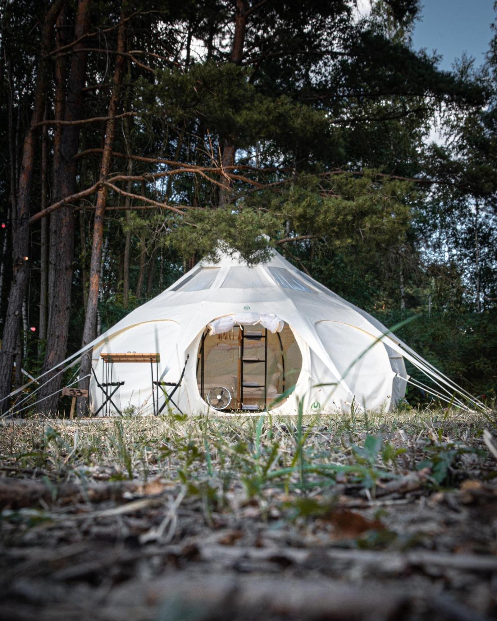 Raus Und Gut Glamping Am Graebendorfer See Drebkau Экстерьер фото