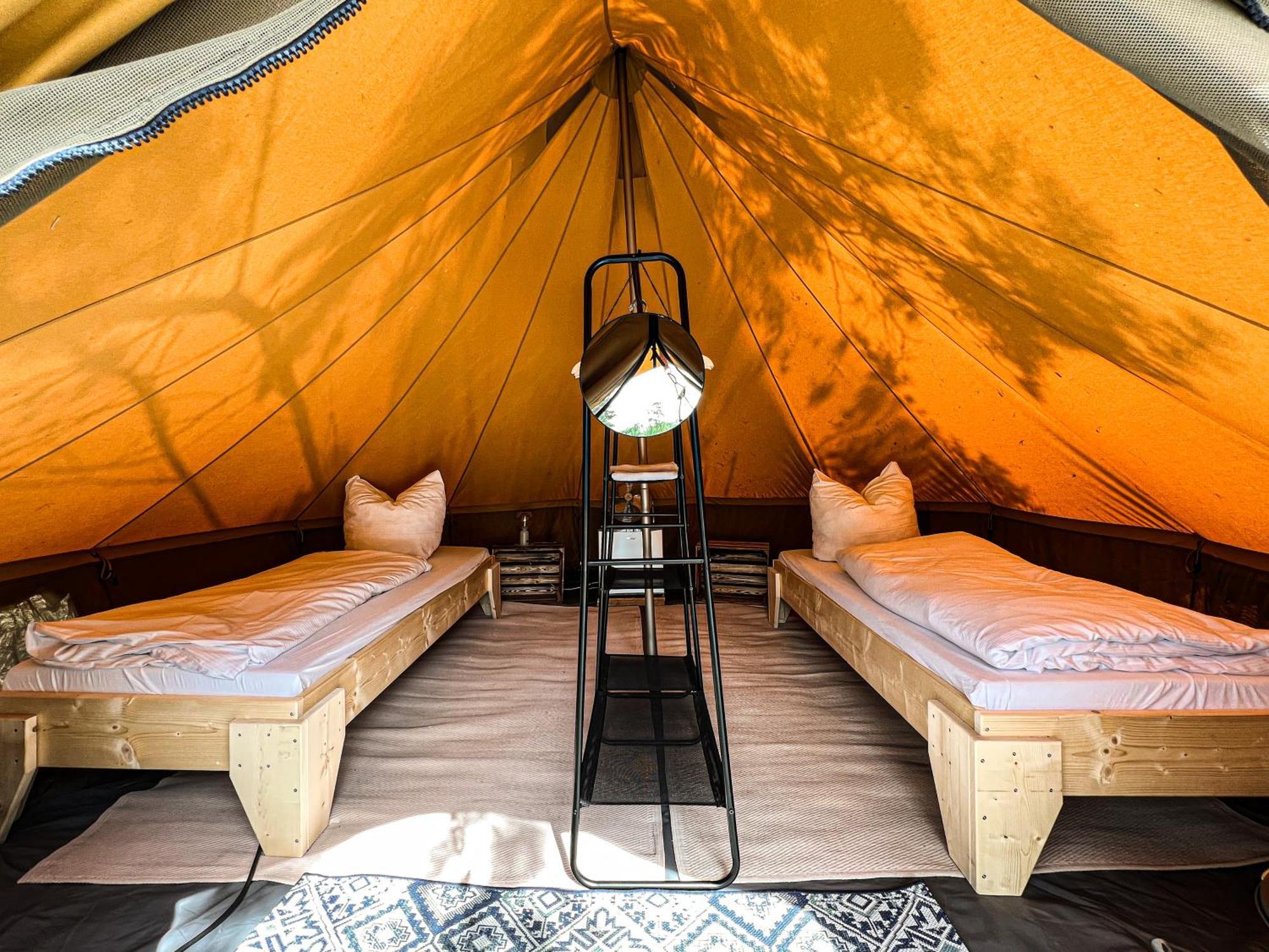 Raus Und Gut Glamping Am Graebendorfer See Drebkau Экстерьер фото