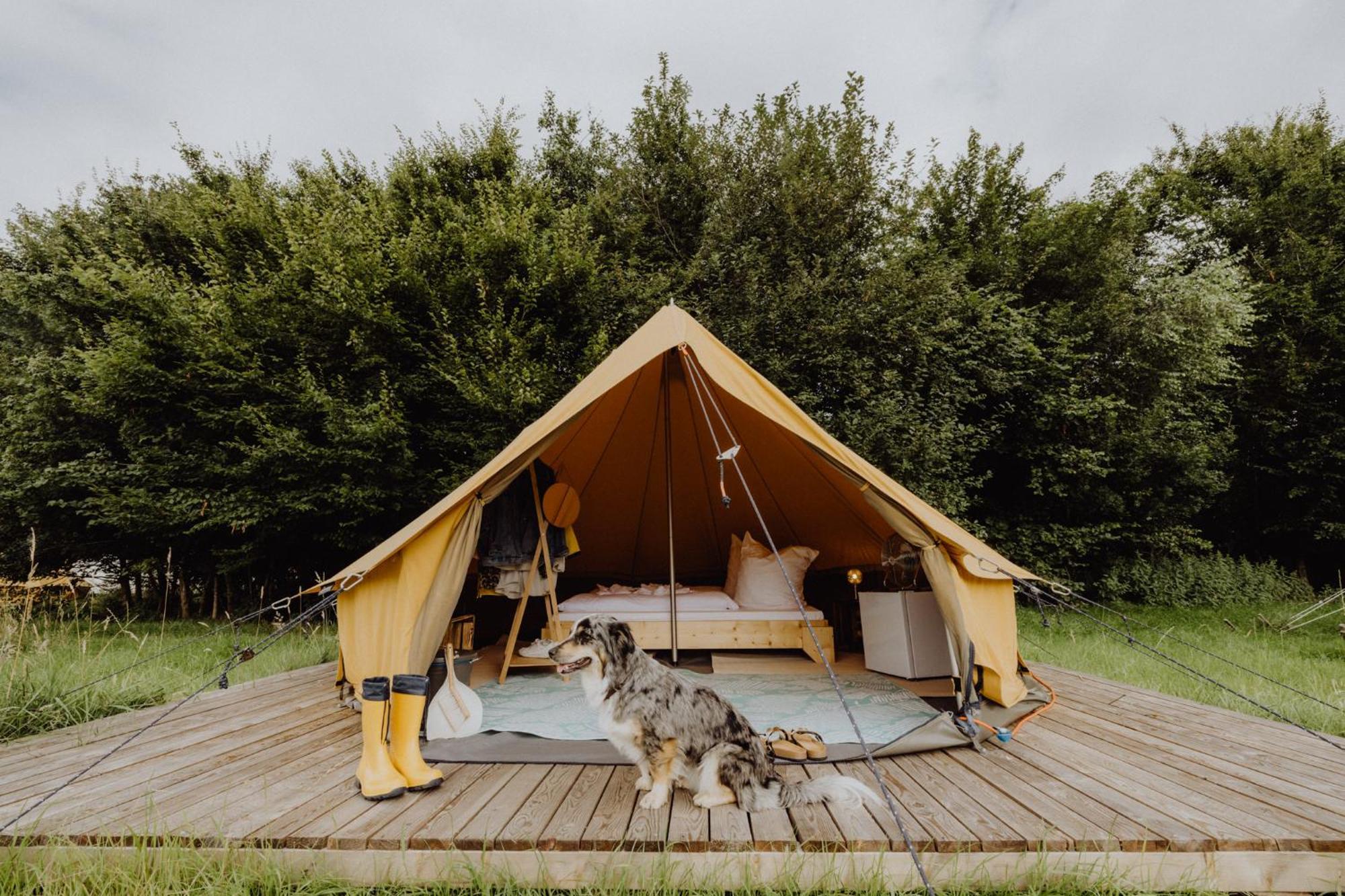 Raus Und Gut Glamping Am Graebendorfer See Drebkau Экстерьер фото
