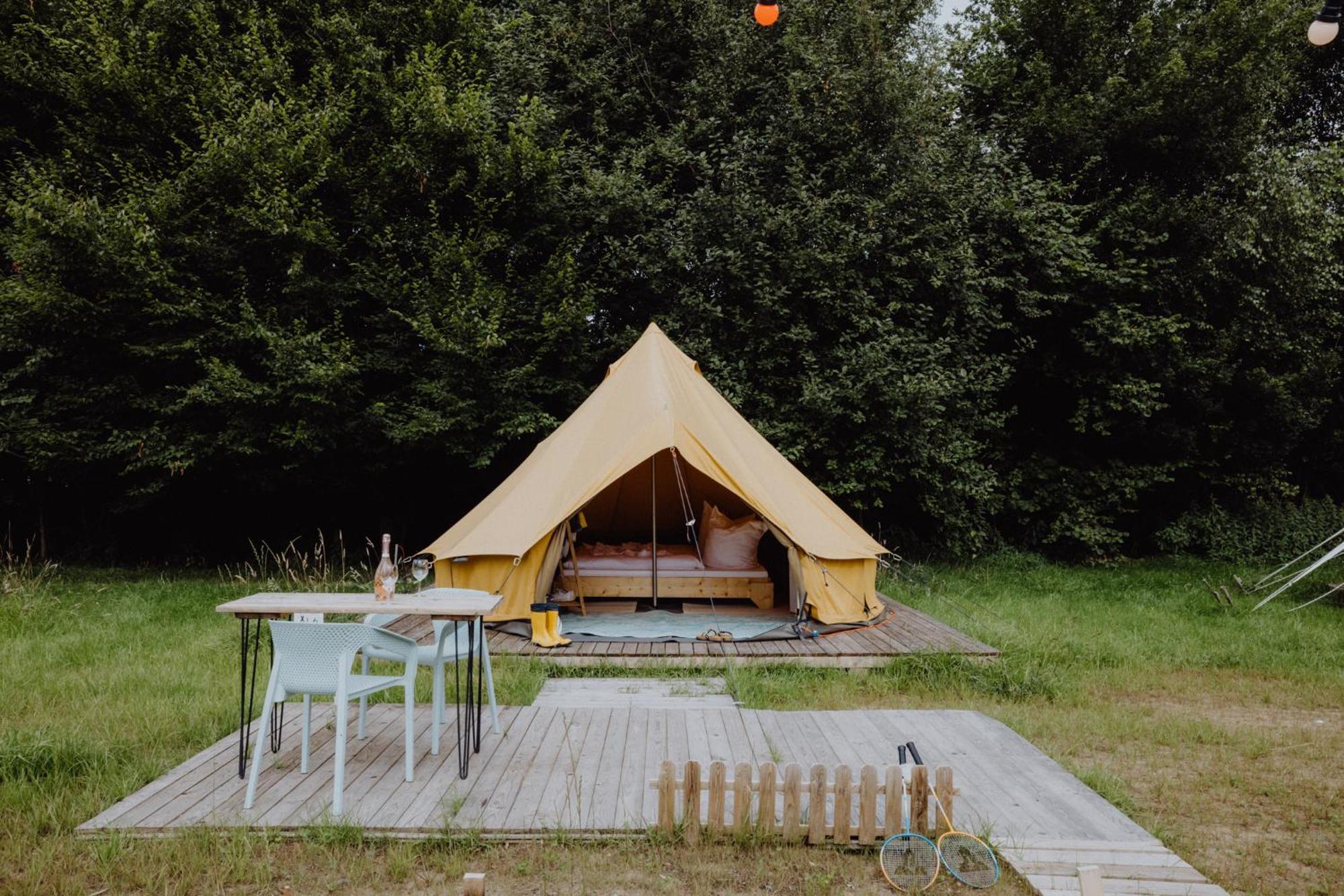 Raus Und Gut Glamping Am Graebendorfer See Drebkau Экстерьер фото