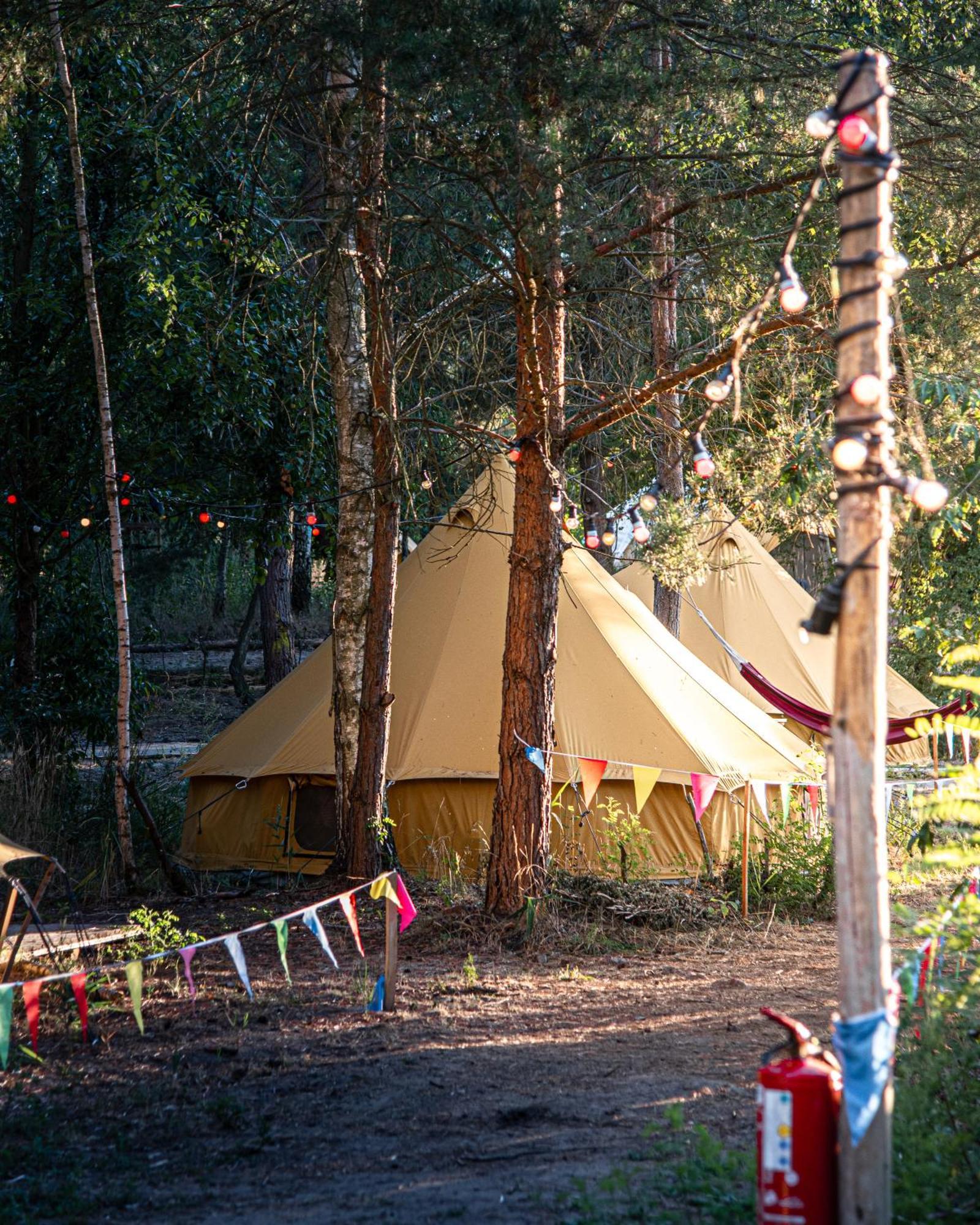 Raus Und Gut Glamping Am Graebendorfer See Drebkau Экстерьер фото